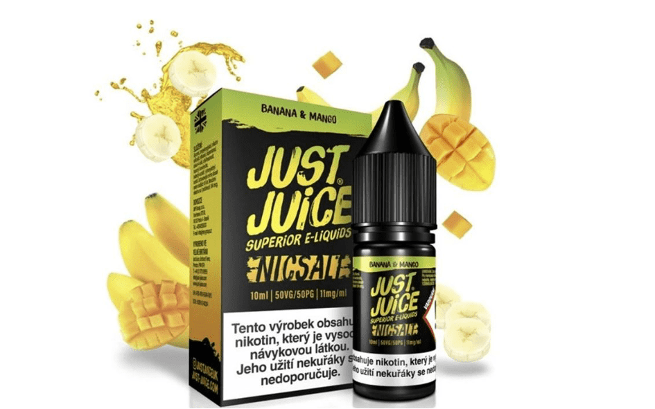 Just Juice nicsalt Banana and Mango | Vapoo.cz
